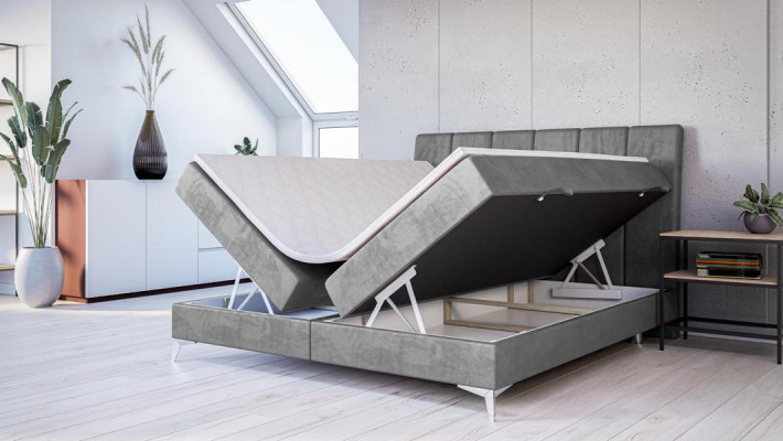 Modernes Bett Schlafzimmer Designer Doppelbett Boxspringbett Polsterbett