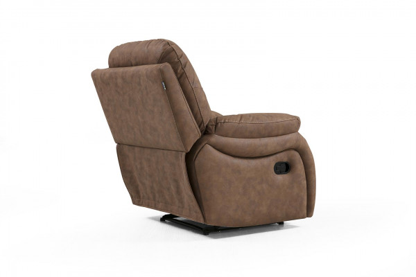 Wohnzimmer Relax Sessel Luxus Modern Design Sitzmöbel Polster Textil