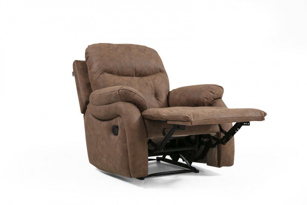 Wohnzimmer Relax Sessel Luxus Modern Design Sitzmöbel Polster Textil