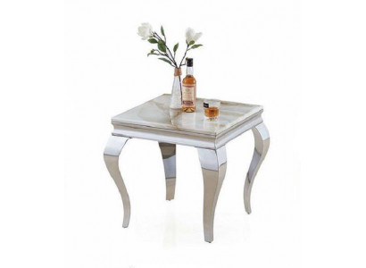 Beistelltisch Tisch Couchtisch Sofa Tische Wohnzimmer Design Edelstahl