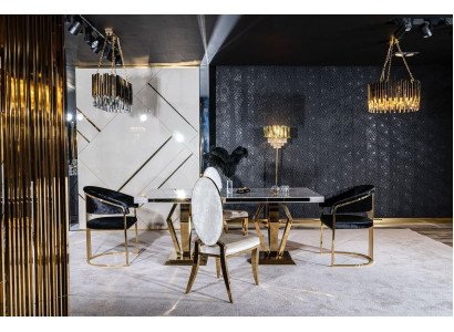 Esstisch 4x Stühle Esszimmer Set Essgruppe Modern Stuhl Tisch Tisch 5tlg