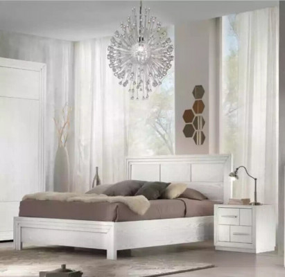 Luxus Komplettes Schlafzimmer Set Bett 2x Nachttische Kleiderschrank