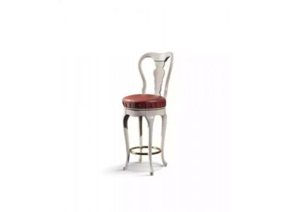 Klassische Weiß Stuhl Designer Barhocker Holzstuhl Luxus Möbel Hocker