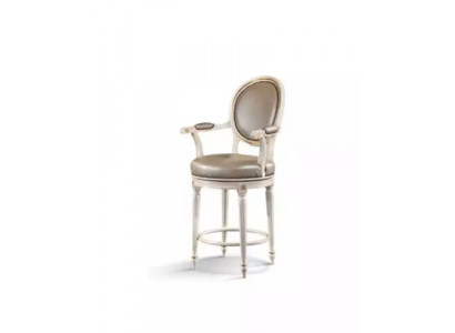 Rund Sitzhocker Holzhocker Massivholz Hocker Stühl Barhocker Silber Neu