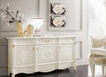 XXL Buffet Kommode Kommoden Schrank Barock Rokoko Anrichte Konsole Italien Möbel