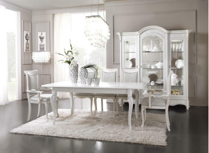 Italienische Wohnzimmer Möbel Esstisch Tisch bis 6 Personen Tische Barock Rokoko