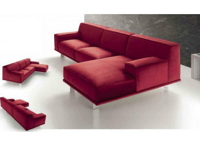 Wohnlandschaft Sofas Eckcouch Textilpolster Design Ecksofa Couch Sofa alfitalia
