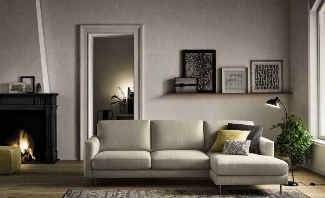 Sofa Eckcouch Italienische Sofas Couch Couchen Garnitur Möbel Stoff alfitalia