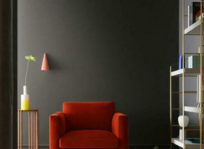 Design Lounge Club Relax Sessel Stuhl Polster Fernseh Textil Rot Luxus Stoff Neu