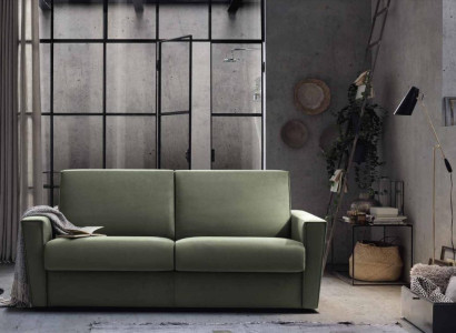 Möbel Wohnzimmer Design Grün Textil Alfitalia Moderne Design Luxus Sofa 2 Sitzer