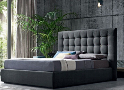 Chesterfield Luxus Betten Schlaf Zimmer Textil Bett Polster Design Doppel Hotel