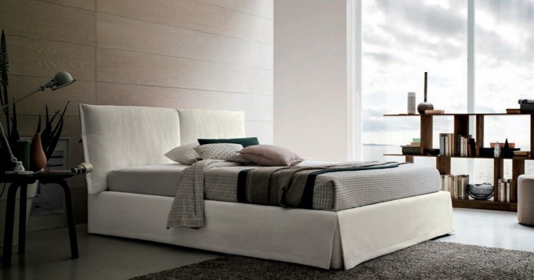 Luxus Doppel Hotel Betten 120x200 Schlaf Zimmer Weiß Textil Bett Polster Design