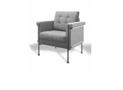 Design Relax Club Sessel Lounge Sofa 1 Sitzer Fernseh Stuhl Polster Couch Stoff