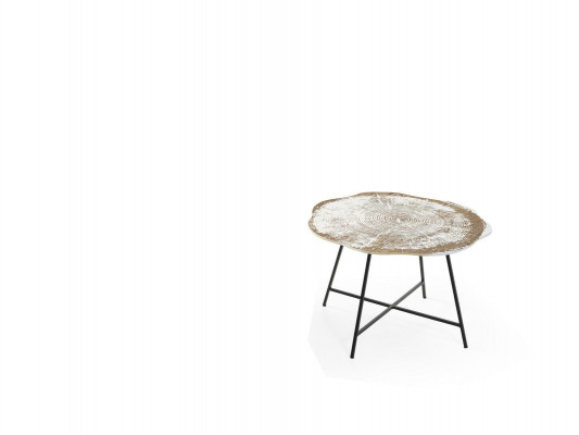 Design Couchtisch Beistelltisch Wohnzimmer Tisch Kaffeetisch Rund 