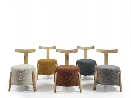 Luxus Stuhl Esszimmer Polster Rund Sessel Lounge Sitz 1x Lehnstuhl Neu