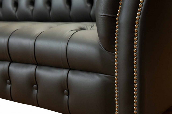 Chesterfield Design Luxus Polster Sofa Couch Sitz Leder Neu Sofa Neu