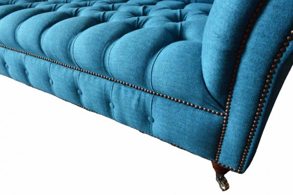 Chesterfield Sofa Couch Polster Designer 3 Sitzer Sofas Neu Dreisitzer