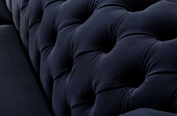Chesterfield Dreisitzer Couch Polster Design Sofa 3er Sitz Sofas Möbel