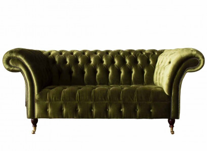 Chesterfield Sofa 2 Sitzer Sofas Luxus Polstersofas Luxus Designer Couch Möbel