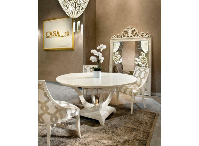 Rund Tisch Ess Zimmer Runde Holz Tische Design Original Möbel Italienische Möbel