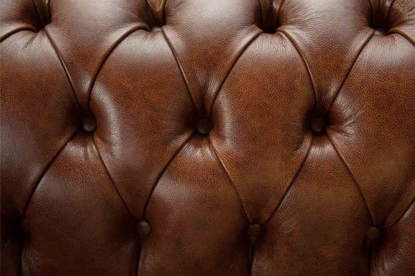 Luxus Sofa 2 Sitzer Sofas Braun Leder Design Möbel Stil Polster Neu