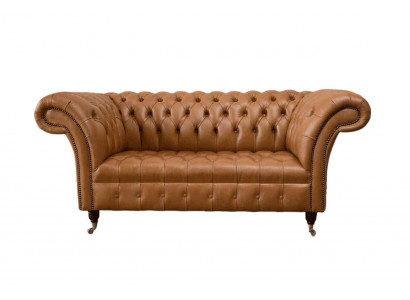 Chesterfield Stoff Sofa Couch Textil Couchen Büro Einrichtung Englische Möbel