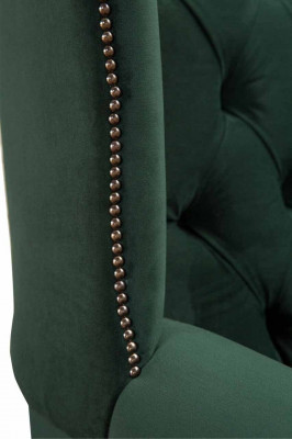 Chesterfield Design Sessel Polster Luxus Textil Couchen Ohrensessel