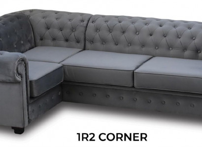 Chesterfield Sofa Couch Polster Möbel Eckgarnitur Sofas Couchen Stoff Textil