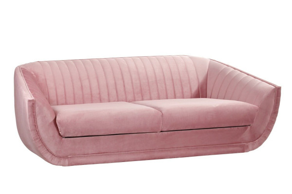Dreisitzer Sofa 3 Sitzer Couch Polster Sofas Couchen Wohnzimmer Design Textil