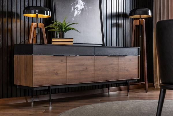 Kommode Sideboard Schrank Anrichte Kommoden Schränke 208cm Möbel Holz