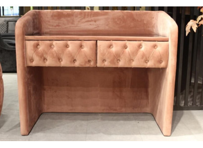 Design Chesterfield Schminktisch Tisch Schlafzimmer Möbel Moderne Rosa