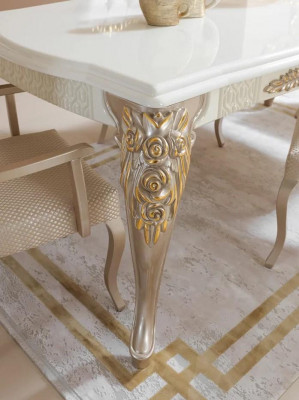 Esszimmer Set Essgruppe Esstisch mit 6x Stühle Modernen 8tlg Garnitur