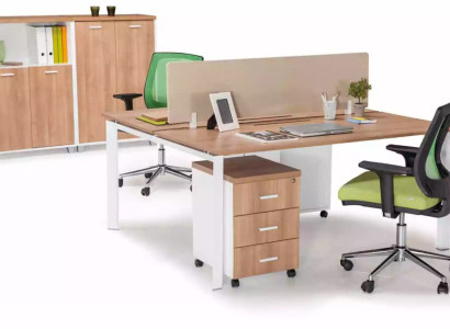Moderner Arbeitszimmer Tisch Büromöbel Holztische Luxus Möbel Braun