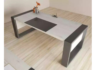 Moderner Weißer Schreibtisch Designer Büro Möbel Holz Tisch Arbeitszimmer