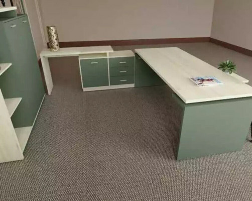 Klassischer Weißer Designer Luxus Schreibtisch Holzmöbel Arbeitszimmer