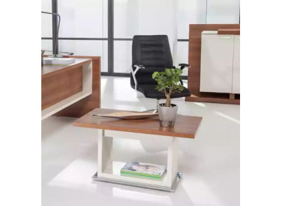 Brauner Couchtisch Holztisch Mit Ablage Braun Exklusive Wohnzimmer Möbel