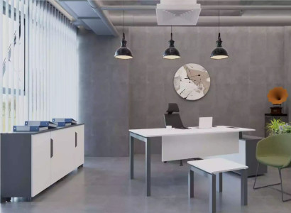 Holz Büromöbel Schreibtisch Sideboard Couchtisch Büroeinrichtung Modern