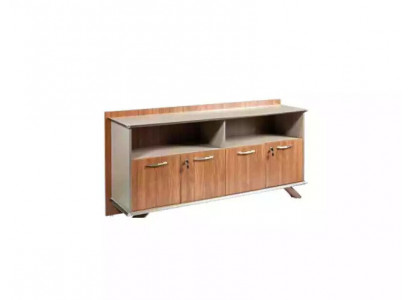 Modernes Braunes SIdeboard Designer Kommode Luxus Massivholz Kommode