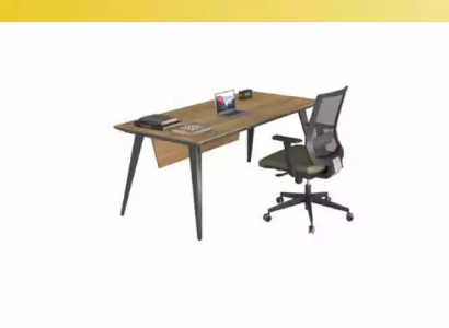 Schreibtischmöbel Luxus Designer Möbel Cheftisch Massivholz Einrichtung