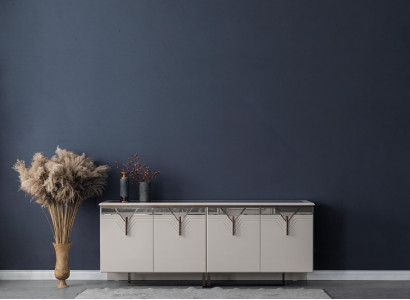 Sideboard Anrichte Holzschrank Kommode Schrank Holz Weiß Moderne