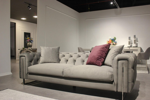 Wohnzimmer Möbel Set 6tlg Sofagarnitur 2x Dreisitzer Modern TV Ständer