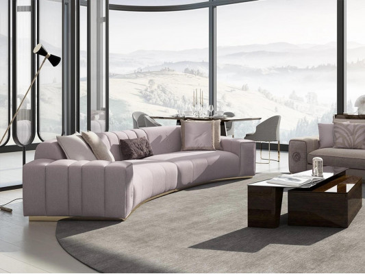 Sofa Garnitur 4tlg Sechssitzer Dreisitzer Sofa Couchen Wohnzimmer Sessel