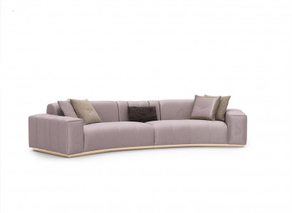 Big Sofa Couchen Sechssitzer Polstermöbel Textil Luxus Einrichtung Wohnzimmer