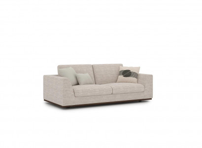 Zweisitzer Sofa Couch Wohnzimmer Einrichtung Design Textil Polstermöbel