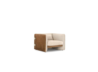 Luxus Modern Sessel Polstermöbel Einrichtung Wohnzimmer Textil Polstersessel