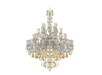 Großer Kronleuchter Luxus Lüster Wohnzimmer Pednel leuchte Beleuchtung Lampe