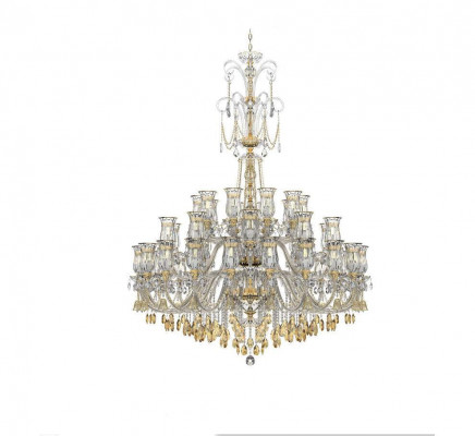 Schicker Kronleuchter Wohnzimmer Kristall Lüster Designer Pendelleuchter