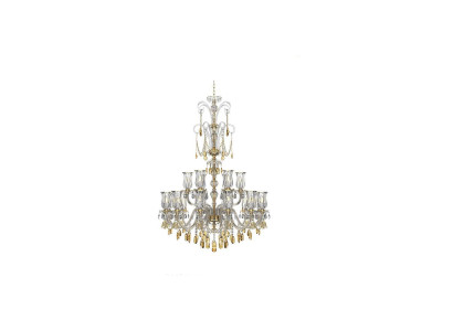 Designer Silber Goldene Lüster Kronleuchter Wohnzimmer Pendel Leuchter