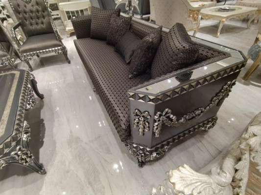 Luxuriöse dreisitzer Sofa modernen 3 Sitzer Stilvolle Sofa 3 Sitzer Braun