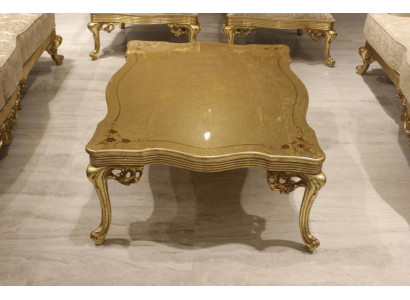 Couchtisch Wohnzimmertisch Gold Luxus Couchtische Beistelltisch Sofatisch Neu